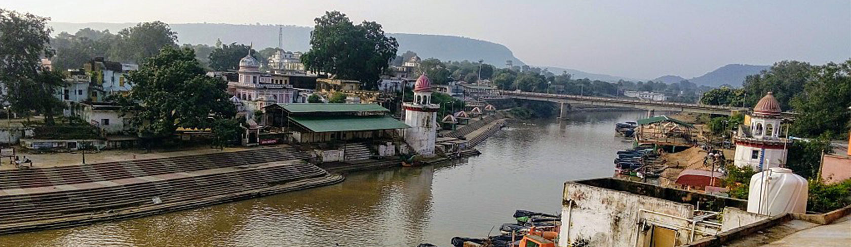 Ram Ghat Image on Chitrakoot tour packages