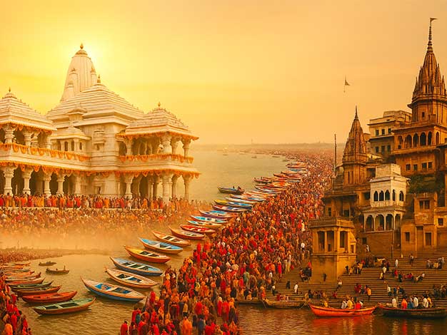 Ayodhya Prayagraj Varanasi Tour thumbnil