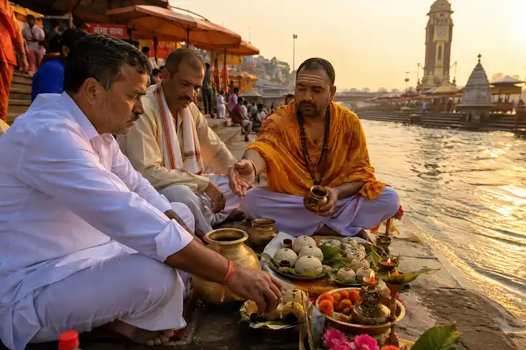 pind daan in haridwar