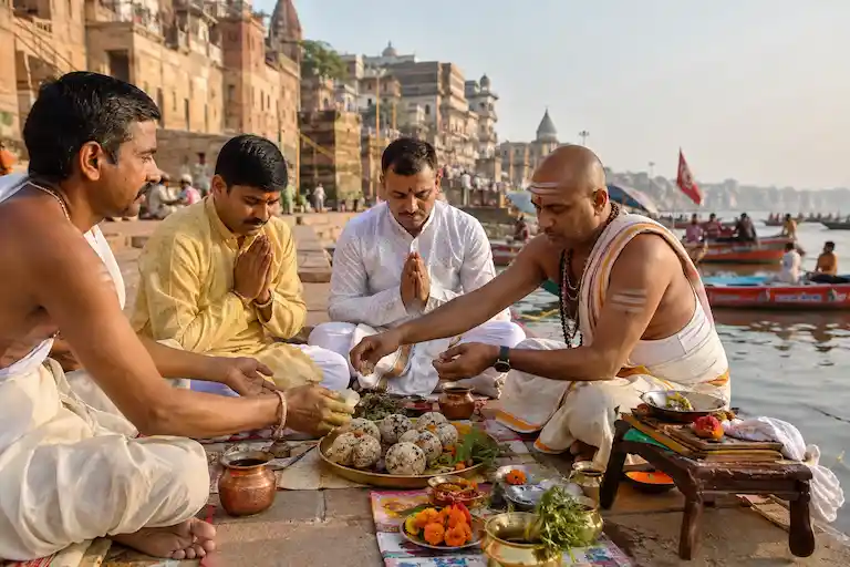 pind daan in kashi(Varanasi)