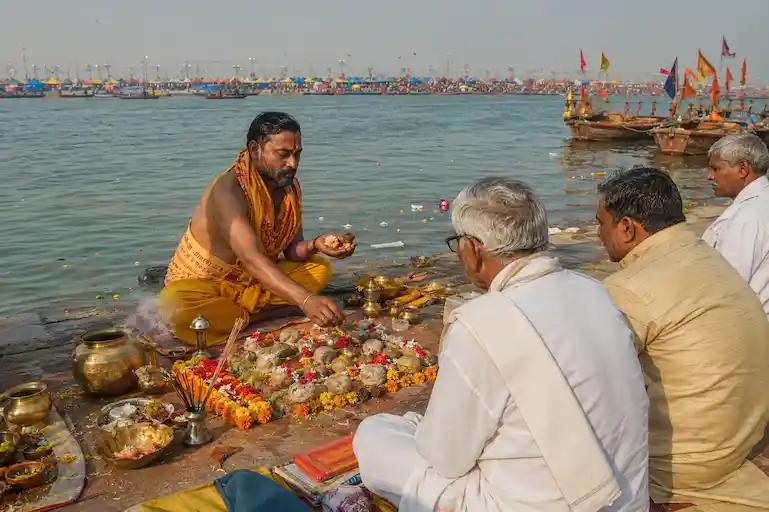 pind daan in prayagraj