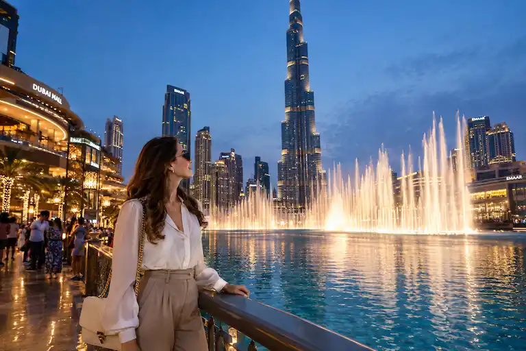 Dubai Fountain Evening Spectacle