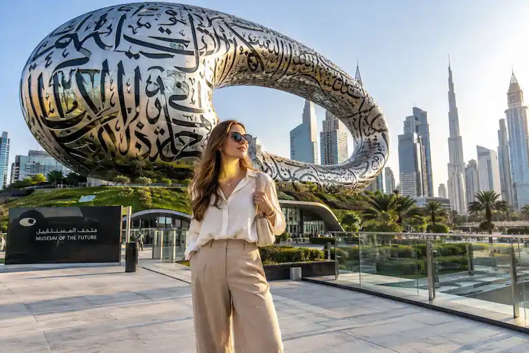 Dubai’s Future in Golden Light