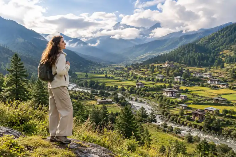 Himalayan Valley Trek View
