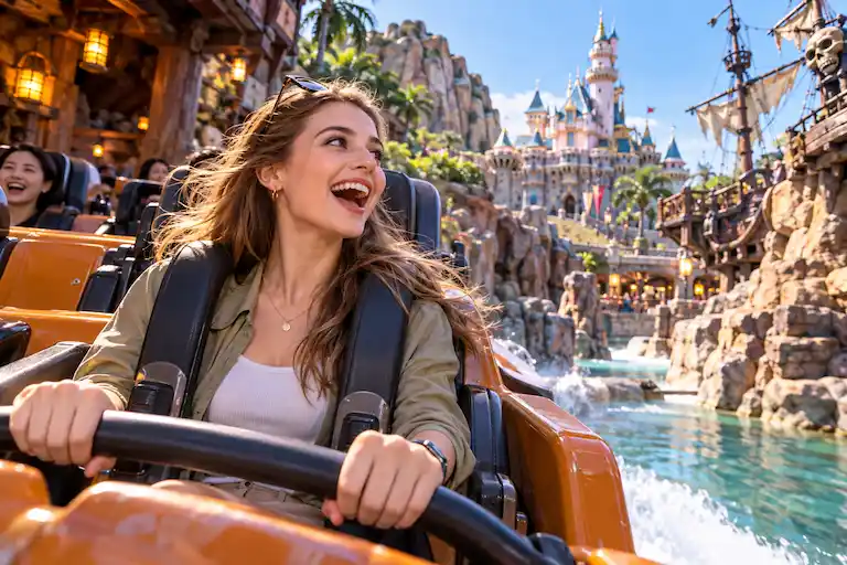 Joyful Ride Through Fantasyland