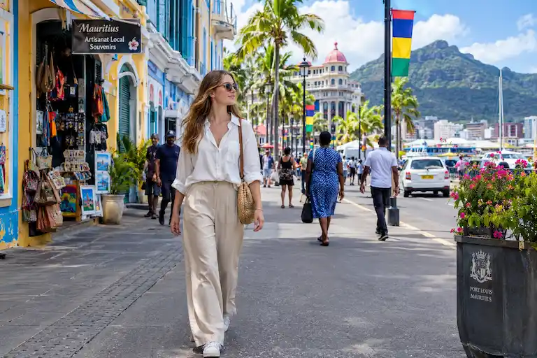 Port Louis Waterfront Market Stroll
