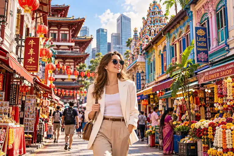 Singapore’s Chinatown and Little India Stroll