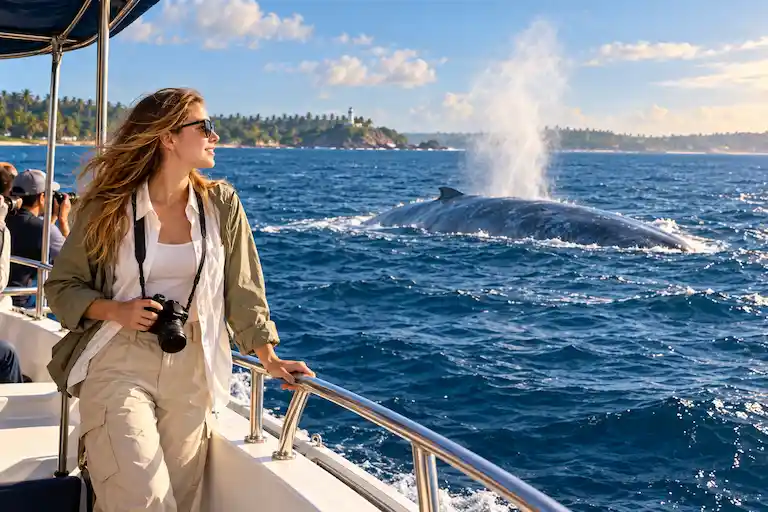 Whale Watching Adventure at Sea